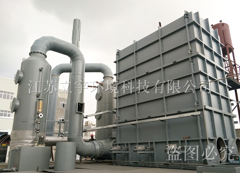 Organic waste gas treatment in Taizhou, Jiangsu Province